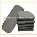 free shipping baby cloth diaper insert high absorption organic bamboo charcoal insert